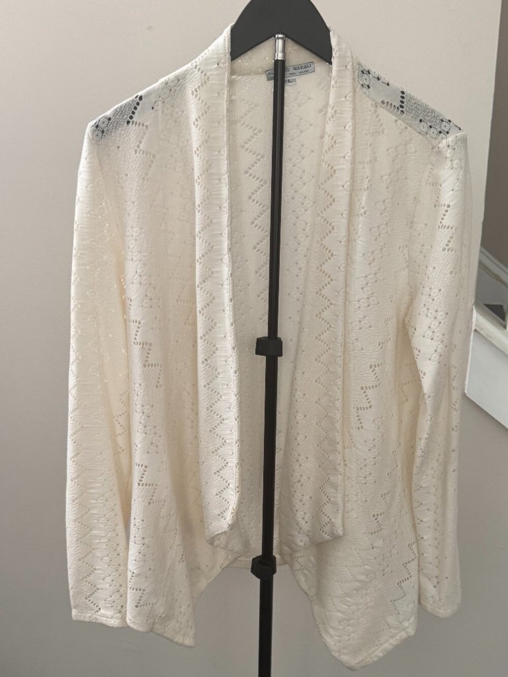 Alberto Makali Eyelet Cardigan - Large